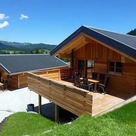 Walser Berg Chalets Riezlern Buitenkant foto