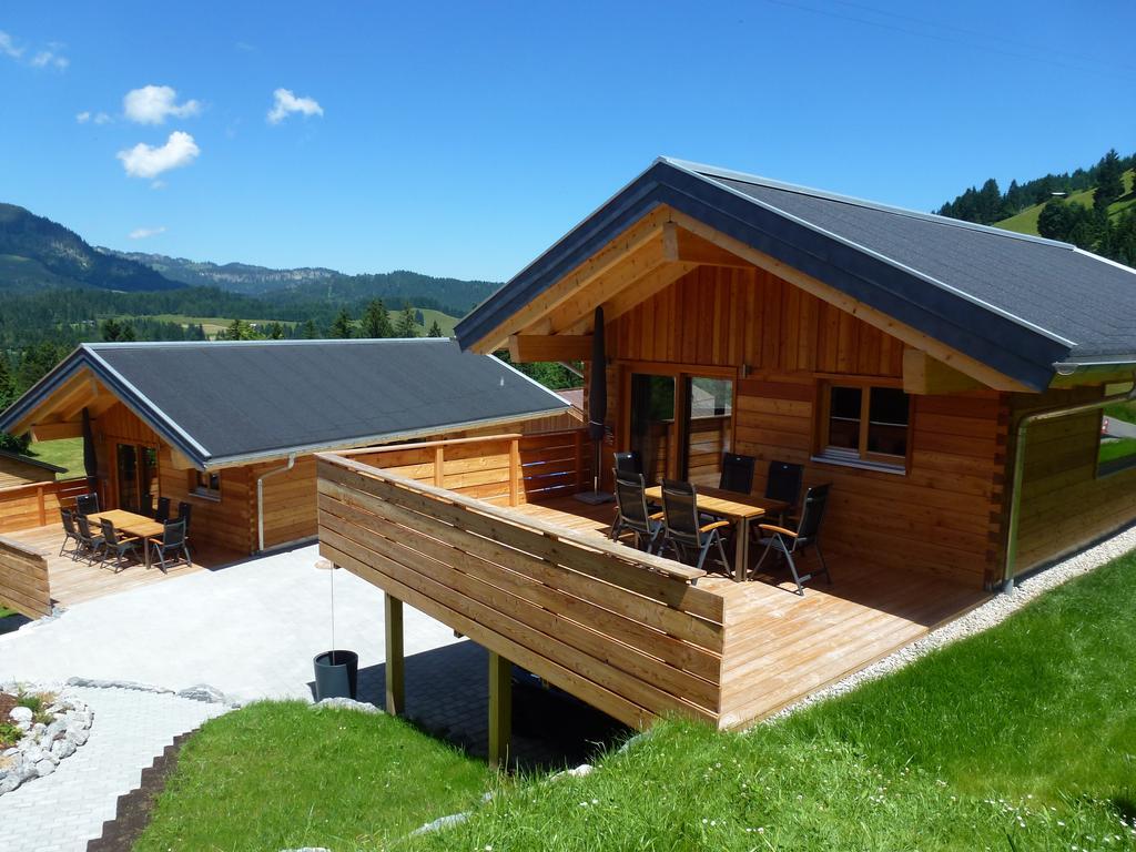 Walser Berg Chalets Riezlern Buitenkant foto